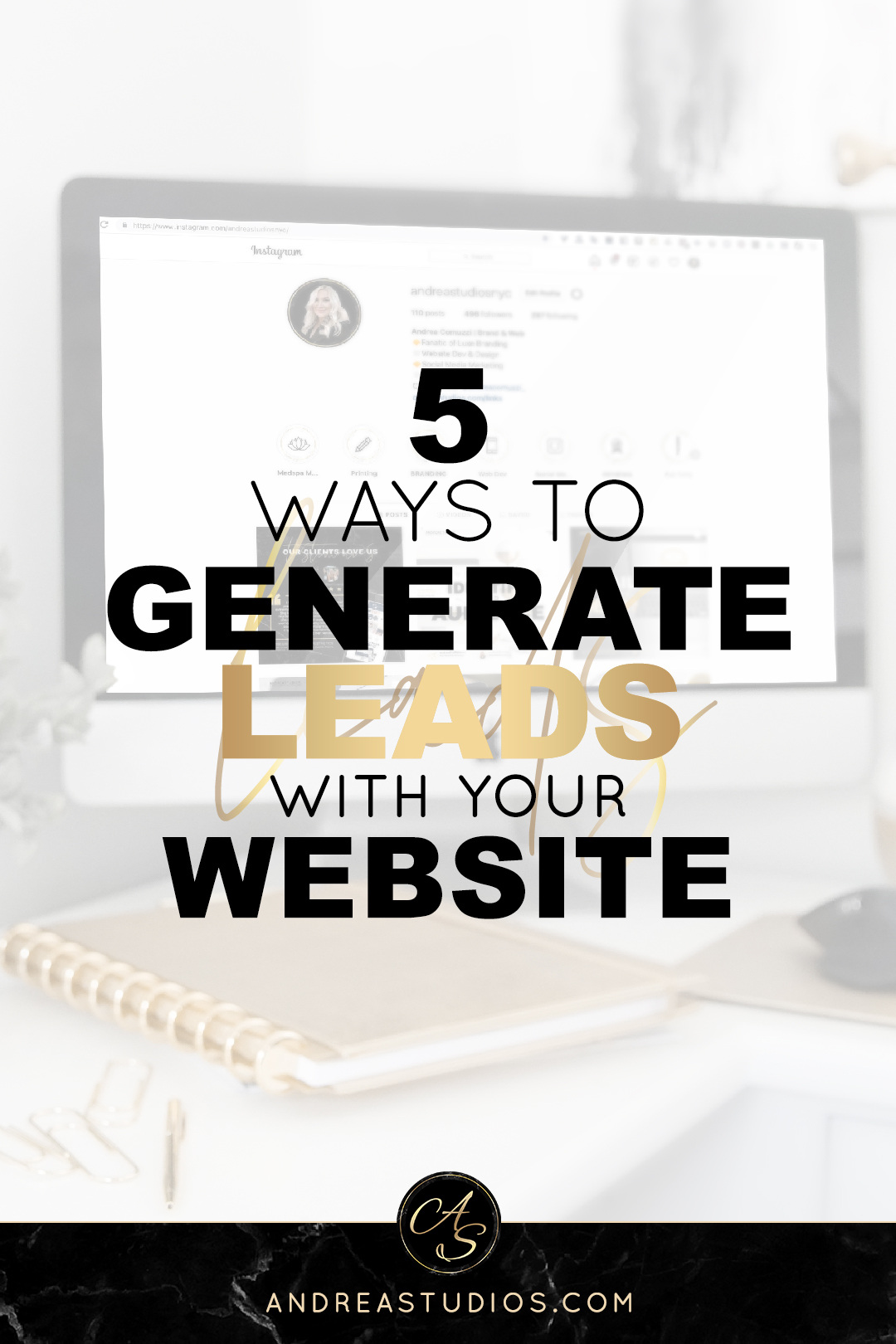 5 ways to generate leads with your Website